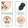 2Pcs 2 Style PU Leather Guitar Clip AJEW-CN0001-21S-3