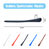 10 Pairs 5 Colors Silicone Eyeglasses Ear Grip FIND-HY0003-29-2
