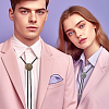 2Pcs 2 Colors PU Leather Bolo Tie NJEW-AN0001-61-5