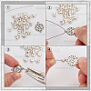 Brass Crimp Beads Covers FIND-BBC0015-79C-5