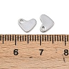 Tarnish Resistant 304 Stainless Steel Stamping Blank Tag Pendants STAS-Q024-1-3