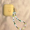 Resin Beaded Mobile Phone Lanyard Wrist Strap HJEW-WH0069-05-6