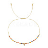Bohemian Style Brass Charm Bracelets JG3497-22-1