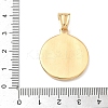 Sports 304 Stainless Steel Pendants STAS-D207-15G-3