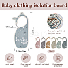 1 Set Wooden Baby Closet Divider WOOD-CP0001-09-2