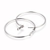 Tarnish Resistant 201 Stainless Steel Hoop Earrings EJEW-F188-24P-C-2