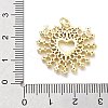 Brass Micro Pave Cubic Zirconia Pendants KK-Q006-35G-02-3
