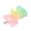 Translucent Resin Pendants RESI-G069-03C-3