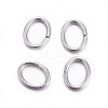 Tarnish Resistant 304 Stainless Steel Open Jump Rings STAS-F221-40P-L-2