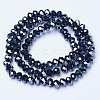 Electroplate Glass Beads Strands LS-EGLA-A034-P1mm-A18-2