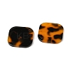 Orange Cellulose Acetate(Resin) Pendants  MACR-G068-01A-2
