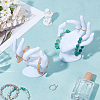 2Pcs Plastic Mannequin Hand Jewelry Display Holder Stands RDIS-UN0001-02C-4