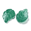 Baking Paint Imitation Jade Glass Pendants EGLA-M027-01A-4