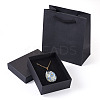 1Pc Dried Flower Stainless Steel Cable Chain Necklaces NJEW-TA0001-19B-2