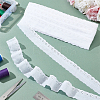 15 Yards Cotton Embroidery Flower Lace Trim DIY-WH0542-34B-5