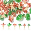10Pcs 2 Colors Plastic Pendants KY-FS0001-34A-1
