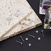 300Pcs 304 Stainless Steel Studs Earring Finding EJEW-BBC0001-67A-4