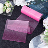 Rainbow Polyester Fabric Sparkling Tulle Roll OCOR-WH20006-55C-3