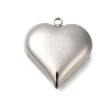 Anti-Tarnish 304 Stainless Steel Pendants STAS-H225-02D-P-1