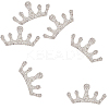 Crown Self Adhesive Rhinestone Appliques DIY-WH0349-70-4