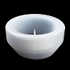 Round DIY Silicone Candle Cup Molds DIY-P078-08-4