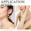 20Pcs 4 Colors Alloy Glass Charms FIND-YW0012-41-6