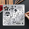 Stainless Steel Cutting Dies Stencils DIY-WH0279-130-7