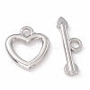 Non-Tarnish 304 Stainless Steel Toggle Clasps LS-STAS-G299-02P-2