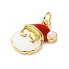 Brass Pendants KK-I383-02G-02-2