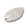 Non-Tarnish 304 Stainless Steel Pendants STAS-M312-04P-3