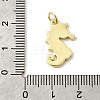 Brass Enamel Pendants KK-K302-22A-G-3