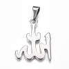 Tarnish Resistant Religion 304 Stainless Steel Pendants LS-STAS-I135-40P-1