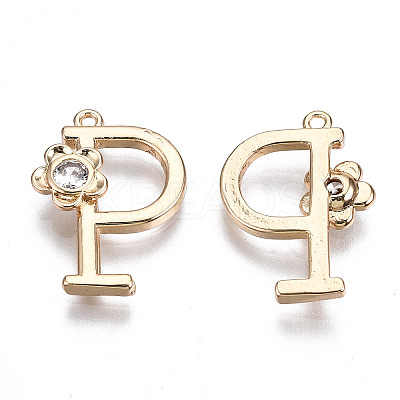 Brass Pendants KK-Q768-001G-P-1
