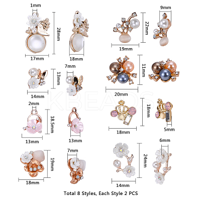 Alloy Cabochons PALLOY-PH0005-70-1