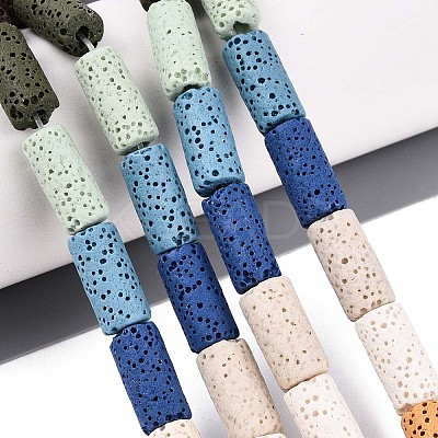 Natural Lava Rock Beads Strands G-N257-15A-01-1