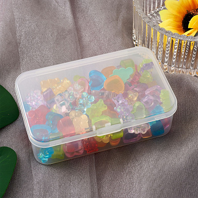 116Pcs 16 Colors Transparent Resin Cabochons RESI-TA0001-23-1