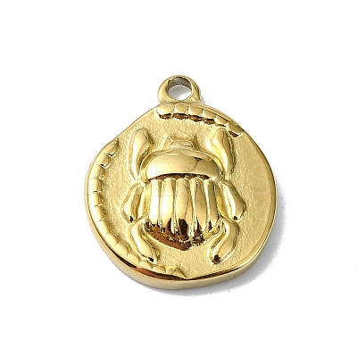 Ion Plating(IP) 304 Stainless Steel Pendants STAS-B058-19G-04-1