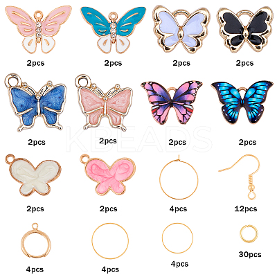 DIY Earring Making Kits DIY-SC0011-83-1
