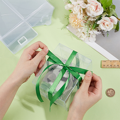 Foldable PET Plastic Packaging Boxes CON-WH0125-04A-1