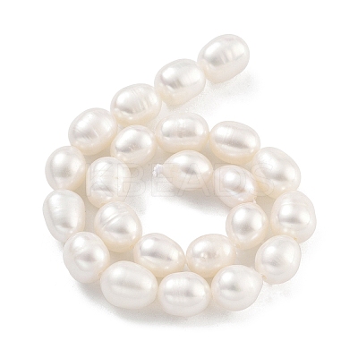 Natural Cultured Freshwater Pearl Beads Strands PEAR-P062-08G-1