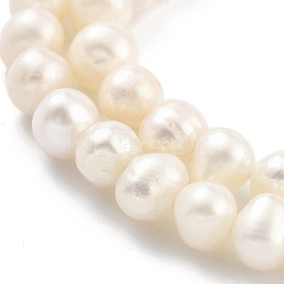 Natural Cultured Freshwater Pearl Beads Strands PEAR-C003-17C-X-1