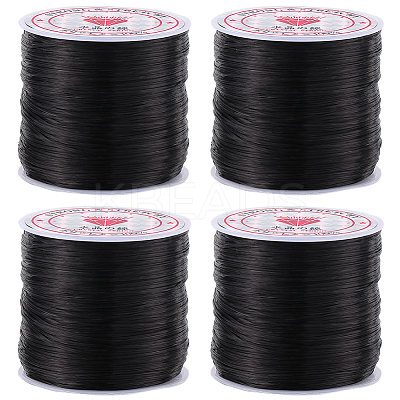 4 Rolls Flat Elastic Crystal String EW-SC0001-05C-1