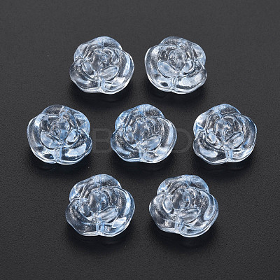 Transparent Baking Paint Glass Beads X-GLAA-S190-022-A03-1