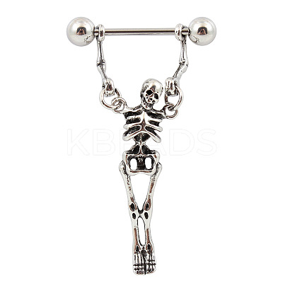 Skeleton Alloy Nipple Rings FS-WG2EDE7-01-1