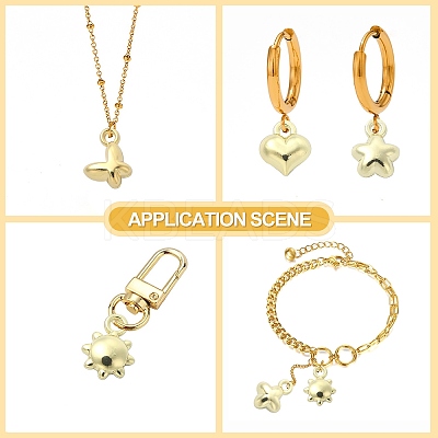 30Pcs 5 Style Alloy Charms FIND-CJ0001-45-1