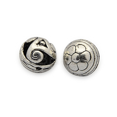 Brass Hollow Filigree Beads KK-J187-67AS-NF-1