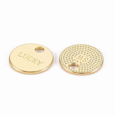 Rack Plating Alloy Charms X-PALLOY-N155-87-RS-1