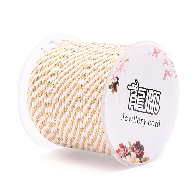 4-Ply Polycotton Cord with Metallic Thread OCOR-Z003-C09-1