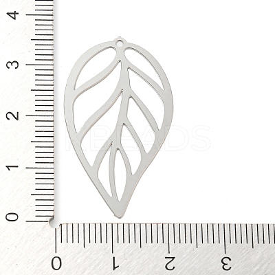 Non-Tarnish 201 Stainless Steel Pendants STAS-D023-04P-1