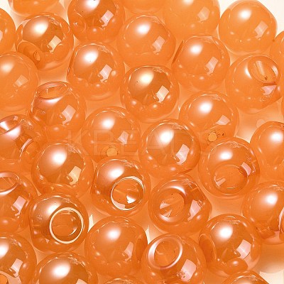 Opaque Acrylic Beads OACR-G012-03C-1